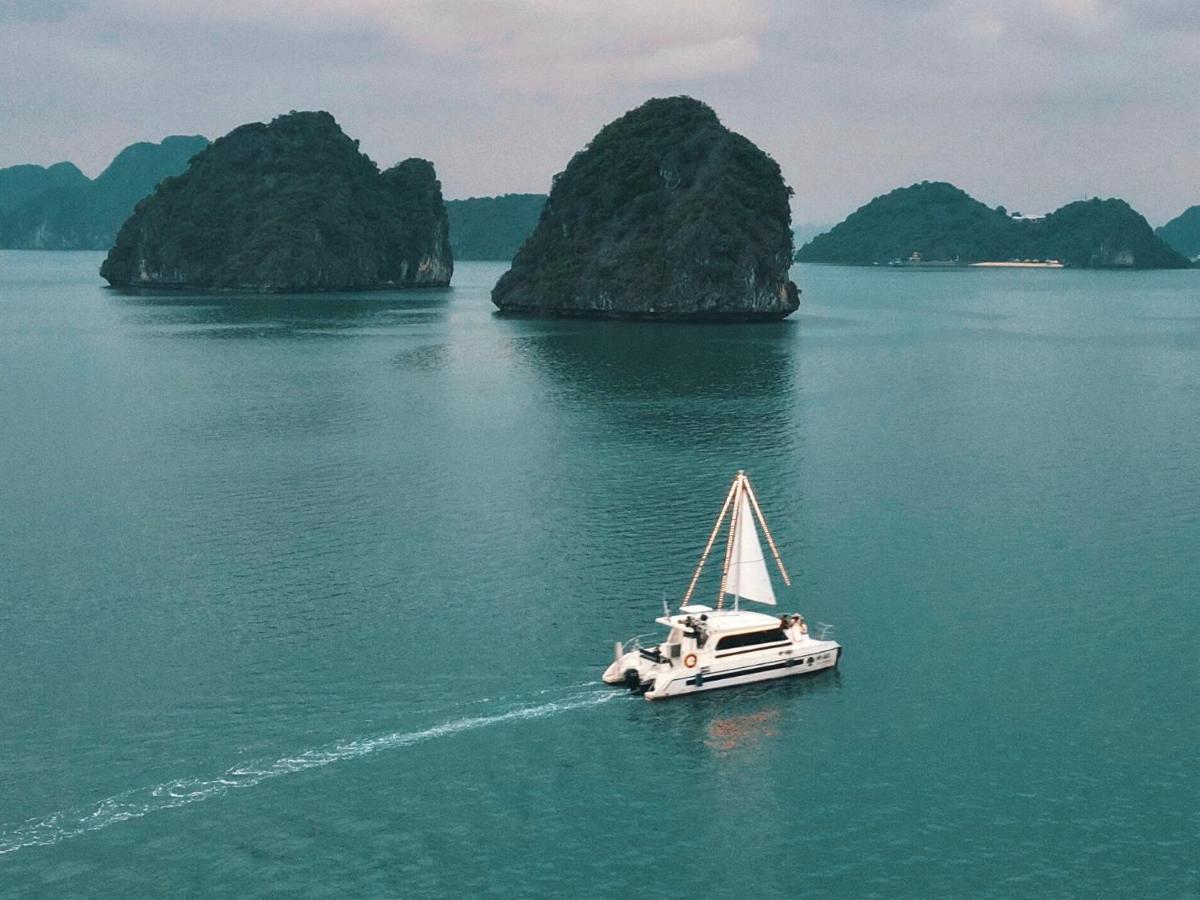 Отель Scarlet Pearl Cruises - Wonder On Lan Ha Bay Халонг Экстерьер фото