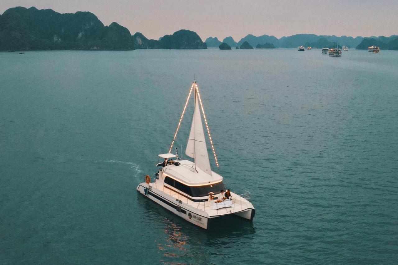 Отель Scarlet Pearl Cruises - Wonder On Lan Ha Bay Халонг Экстерьер фото