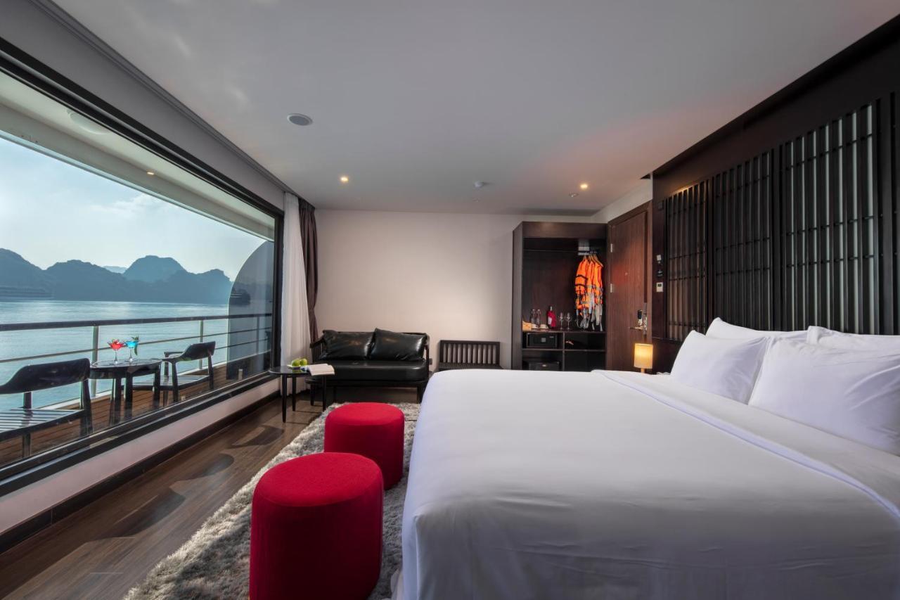 Отель Scarlet Pearl Cruises - Wonder On Lan Ha Bay Халонг Экстерьер фото