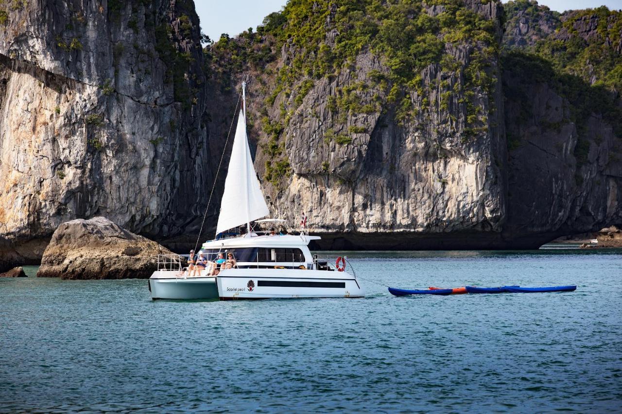 Отель Scarlet Pearl Cruises - Wonder On Lan Ha Bay Халонг Экстерьер фото